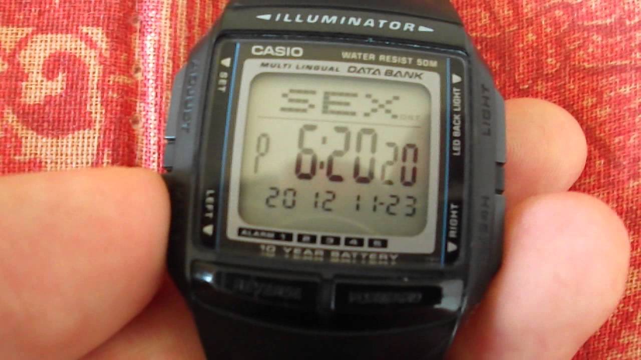 Relogio Casio DB 36  com 2 anos de uso