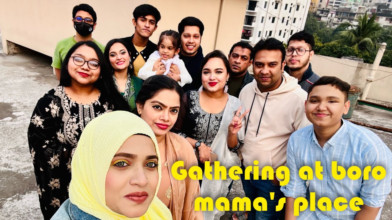 Gathering at boro mama's place, #lifestylevlog #gathering #cousinsbonding #Fatemaholic
