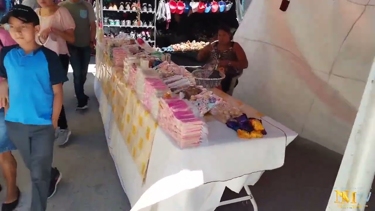 Parte del ambiente de la feria en Tomalá Lempira Febrero 2023