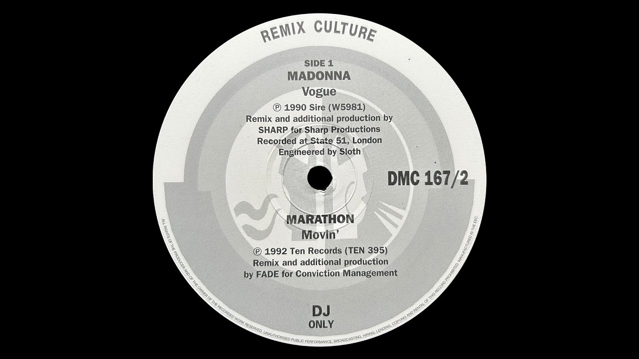 Madonna - Vogue (The Sharp Boys Remix) (1996)