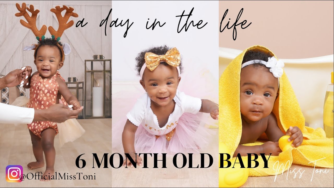DITL of a 6 Month Old Baby | Day in the Life of Baby Karis