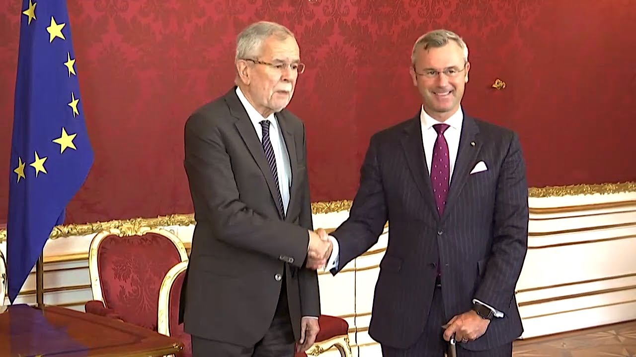 20.05.2019 - Treffen Alexander Van der Bellen & Norbert Hofer - Übergangsregierung / Ibiza-Video