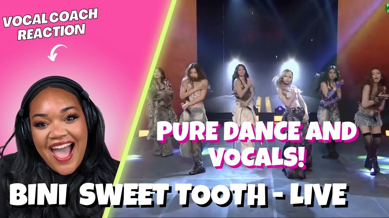 Bini - Sweet - Tooth - Vocal Coach Reaction