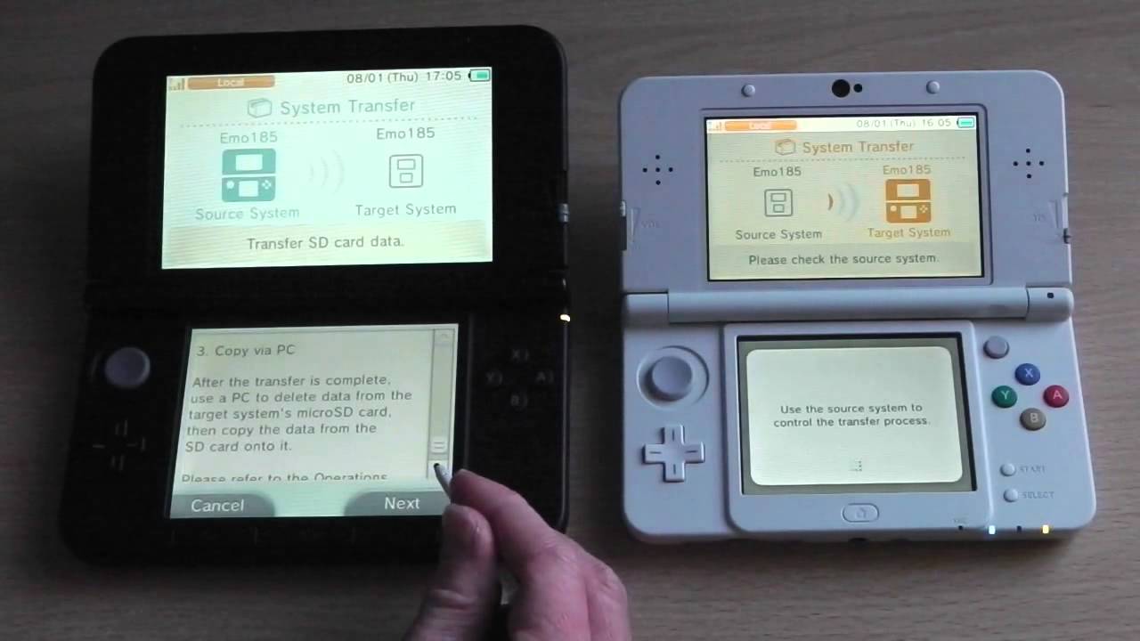 New Nintendo 3DS / 3DS XL Transfer Process Walkthrough (3DS) [HD]
