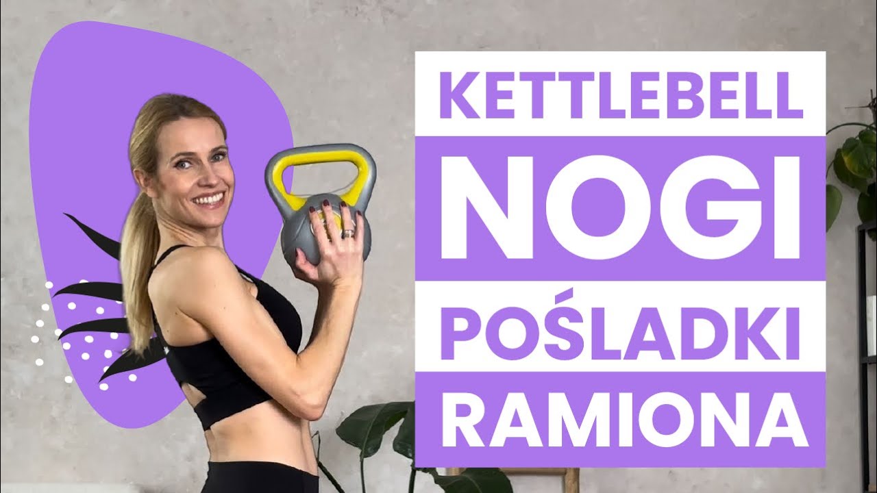 Trening z kettlebell | Nogi, pośladki, ramiona | #żelaznywieczór #27 | Ola Żelazo