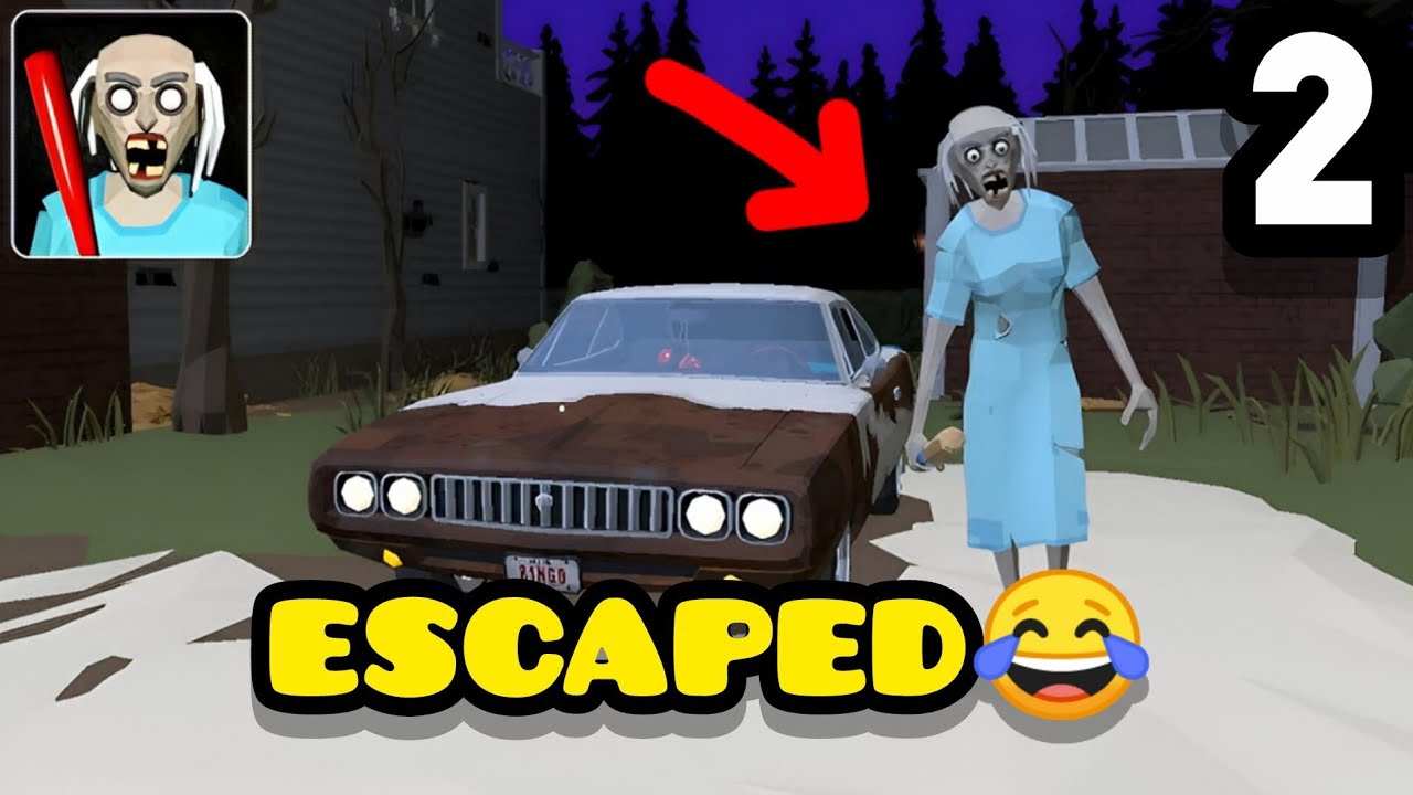 Epic Car Escape From Mad Granny's Horror House 🥵!!