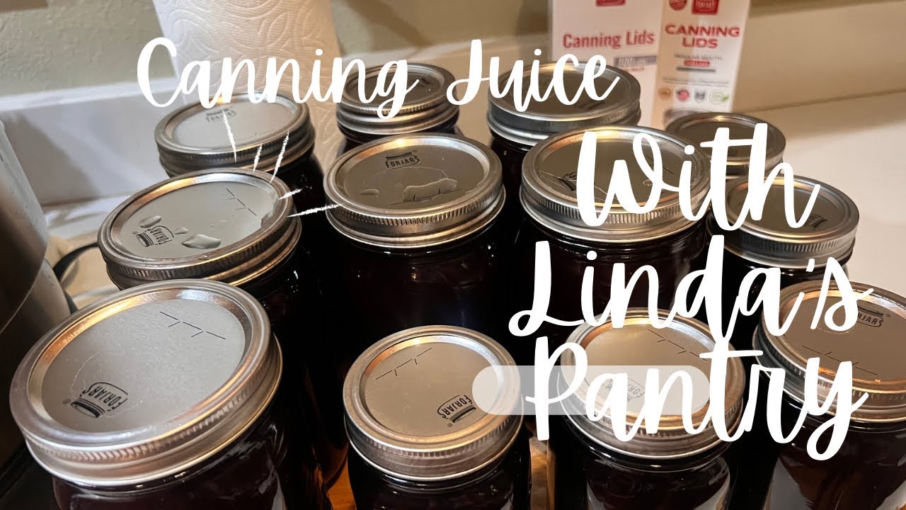 Steam Juicing & Canning Cran Blackberry Pear With Linda’s Pantry
