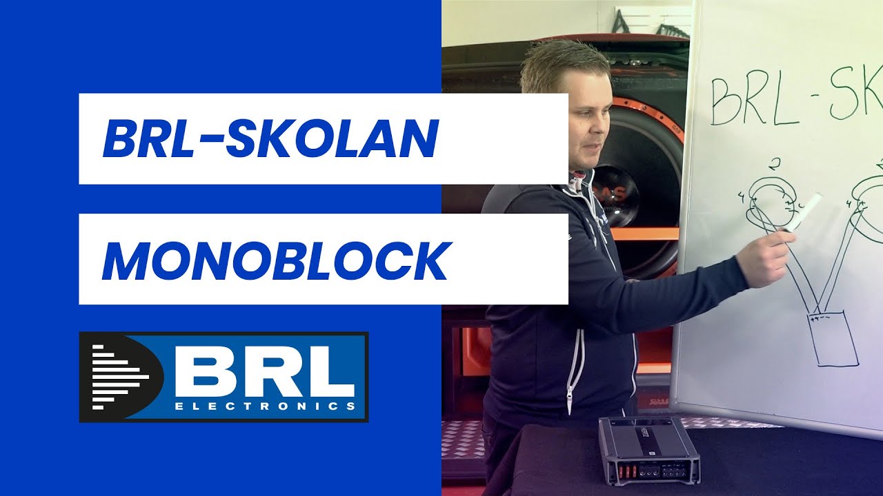 BRL-skolan: Monoblockets uppbyggnad och funktion!