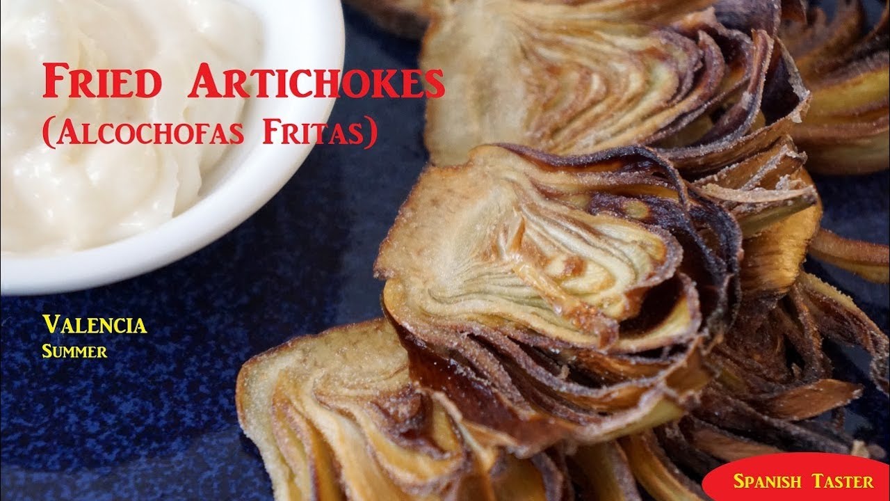 How to make a fried artichoke tapas dish - Alcochofas Fritas