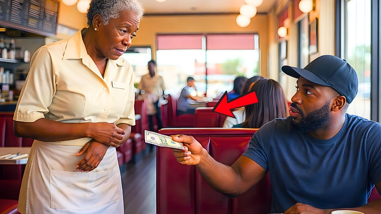 Undercover Black Boss Orders Toast—Then a Black Old Woman’s Whisper Stops Him Cold Instantly Silent!