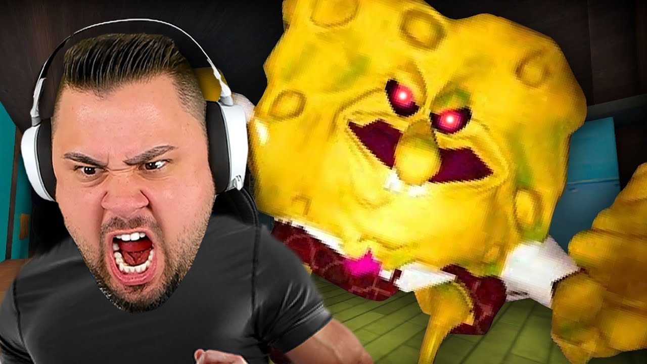 [LIVE 🔴] Kann ich 5 NÄCHTE mit HORROR SPONGEBOB ÜBERLBEN?!