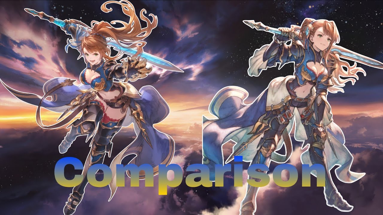 GBVS Rising vs GBF Relink | Beatrix Moveset Comparison