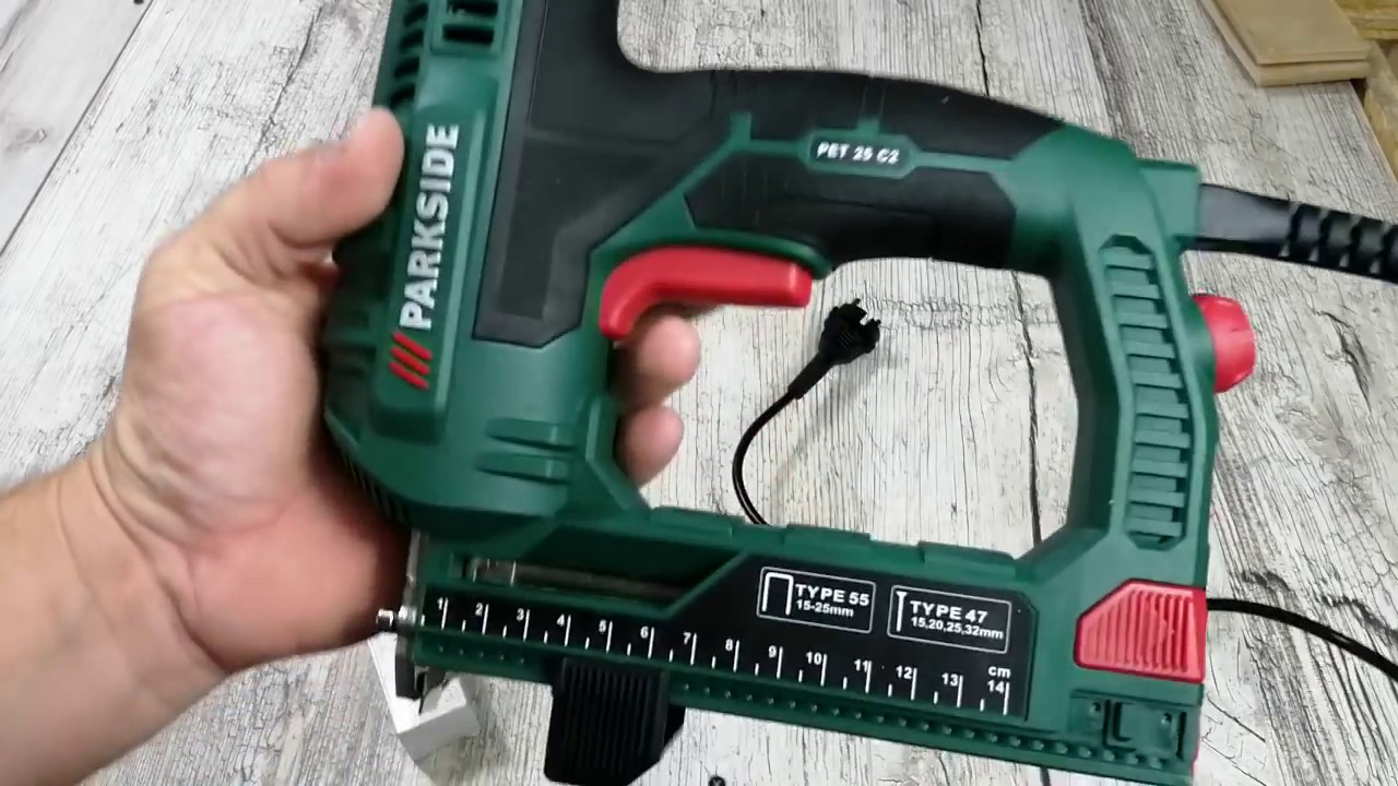 Elektryczny Zszywacz Parkside Pet 25 c2