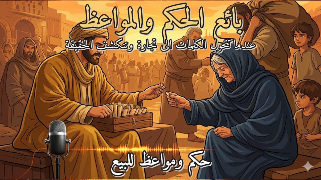 بائع الحكم والمواعظ | قصة قصيرة تُغيّر نظرتك للحياة