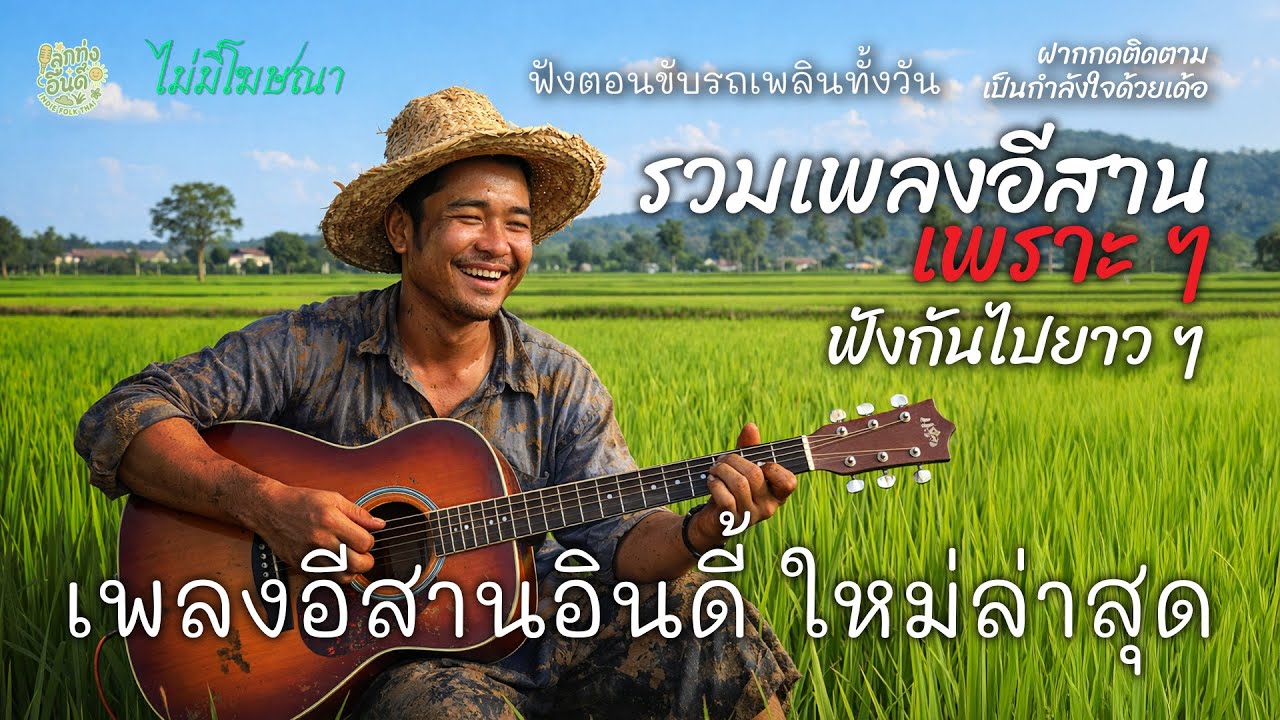รวมเพลงอีสานอินดี้เพราะๆ ม่วนคักได้ทั้งวัน ไม่มีโฆษณา ThaiMusic Vol.26 #เพลงใหม่ #เพลงเพราะ