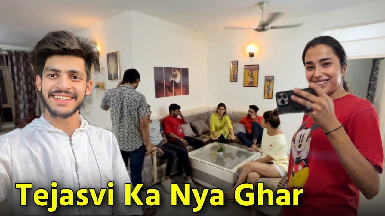 Tejasvi Ka Nya Ghar | Sumit Bhyan Vlogs