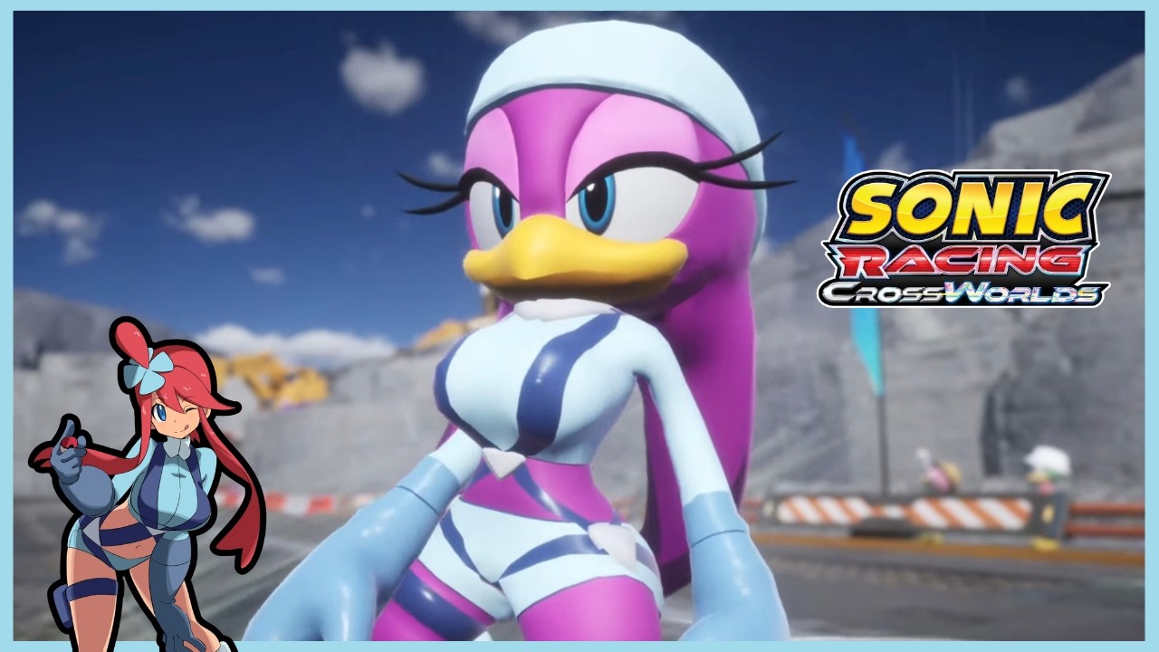 🪽 Wave Looks GREAT in Skyla's Outfit! - Sonic Racing CrossWorlds (4K)