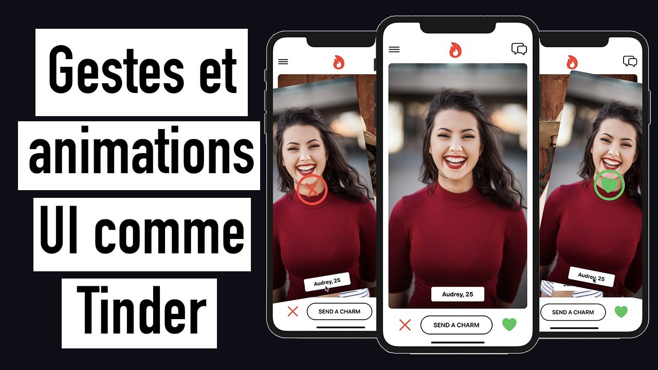 SwiftUI : Gestes et animations UI comme Tinder