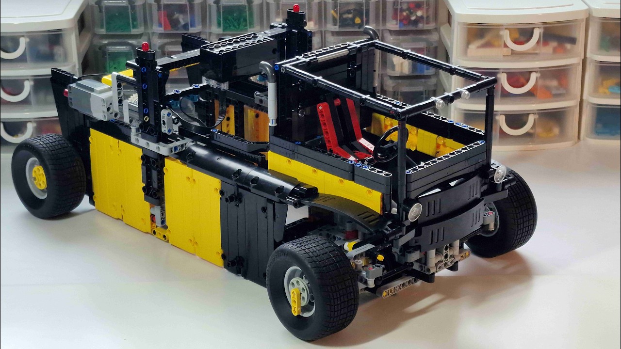 Lego technic truck.
