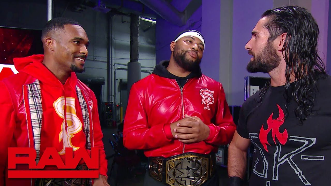 Street Profits столкнулись с Сетом Роллинсом: Raw, 29 июля 2019 г.