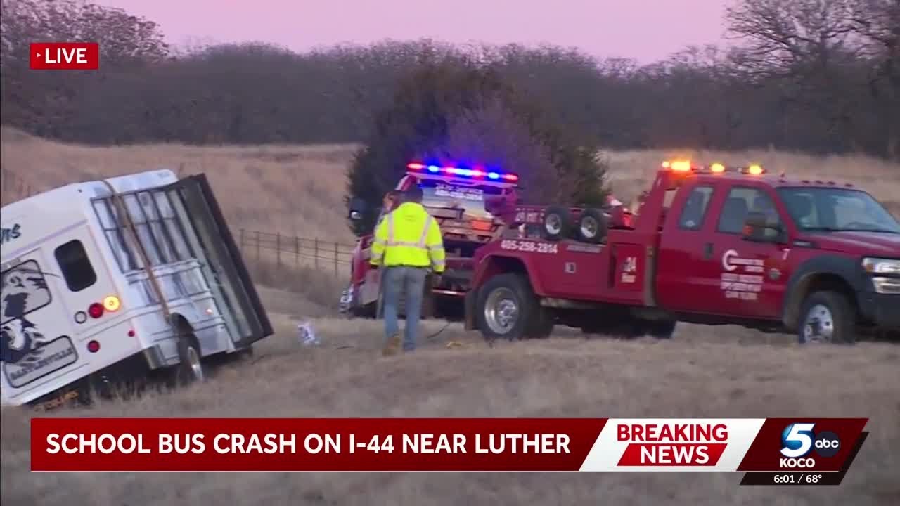 Crash along Interstate 44 leaves one hospitalized, leads to stand-still traffic