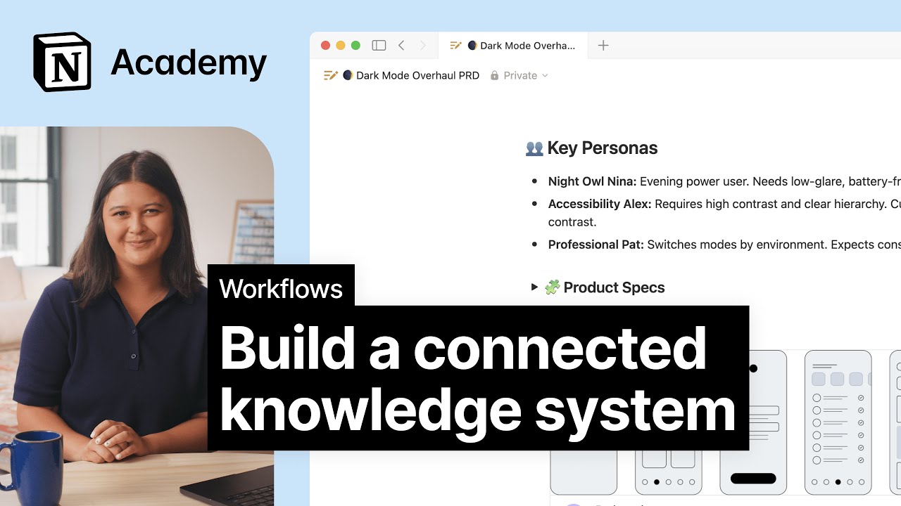 Build a connected knowledge system