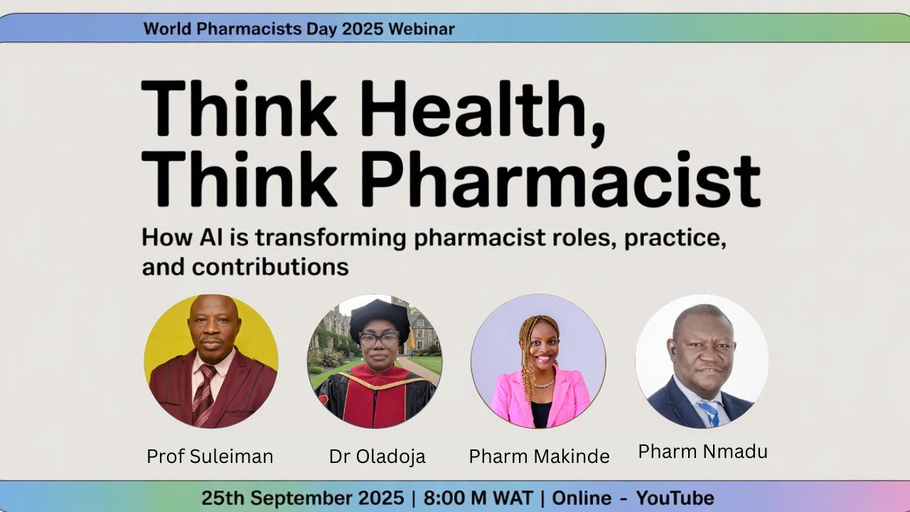 World Pharmacists Day Webinar | How AI is Transforming Pharmacist Roles, Practice and Contributions