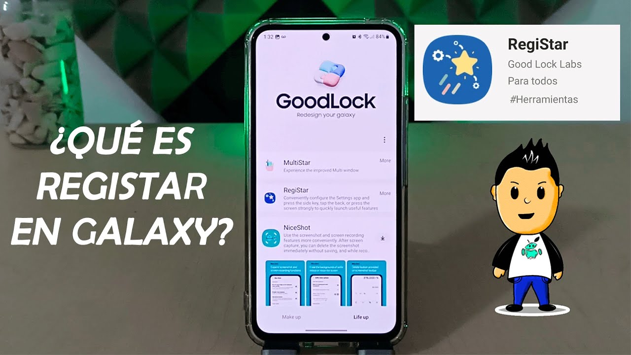 ¿Qué es RegiStar? | Aplicación dentro de Good Lock para Galaxy...