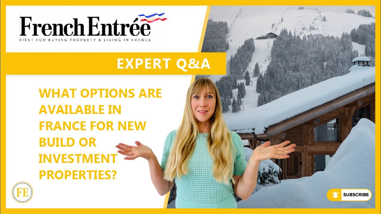 What options are available in France for new build or investment properties?