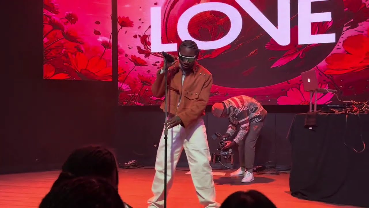 Oxlade Live Performance at Union Hall
