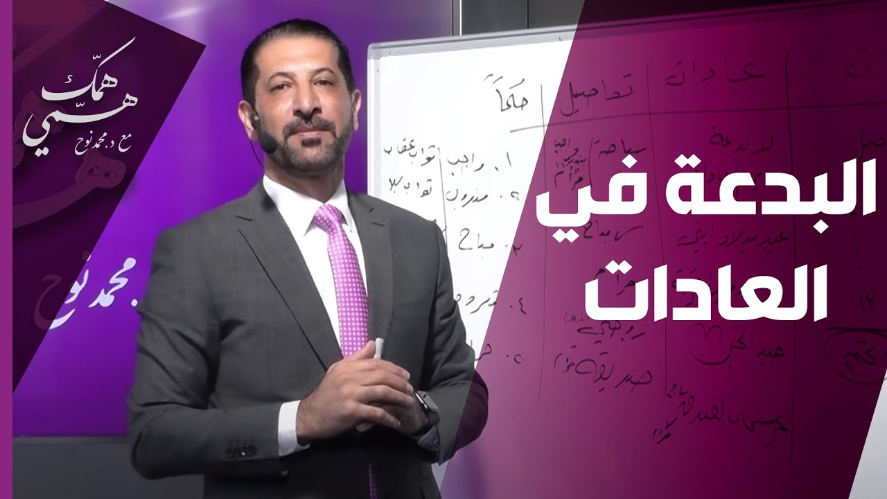 عيد الميلاد وعيد الحبّ د. محمد نوح يتحدث عن البدعة في العادات - همّك همّي