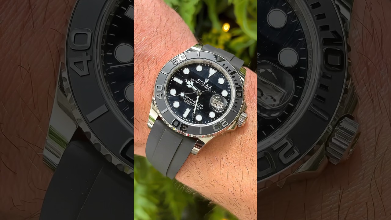 The NEW ‘Falcon eye’ dial on the Yacht-Master 42 is amazing!