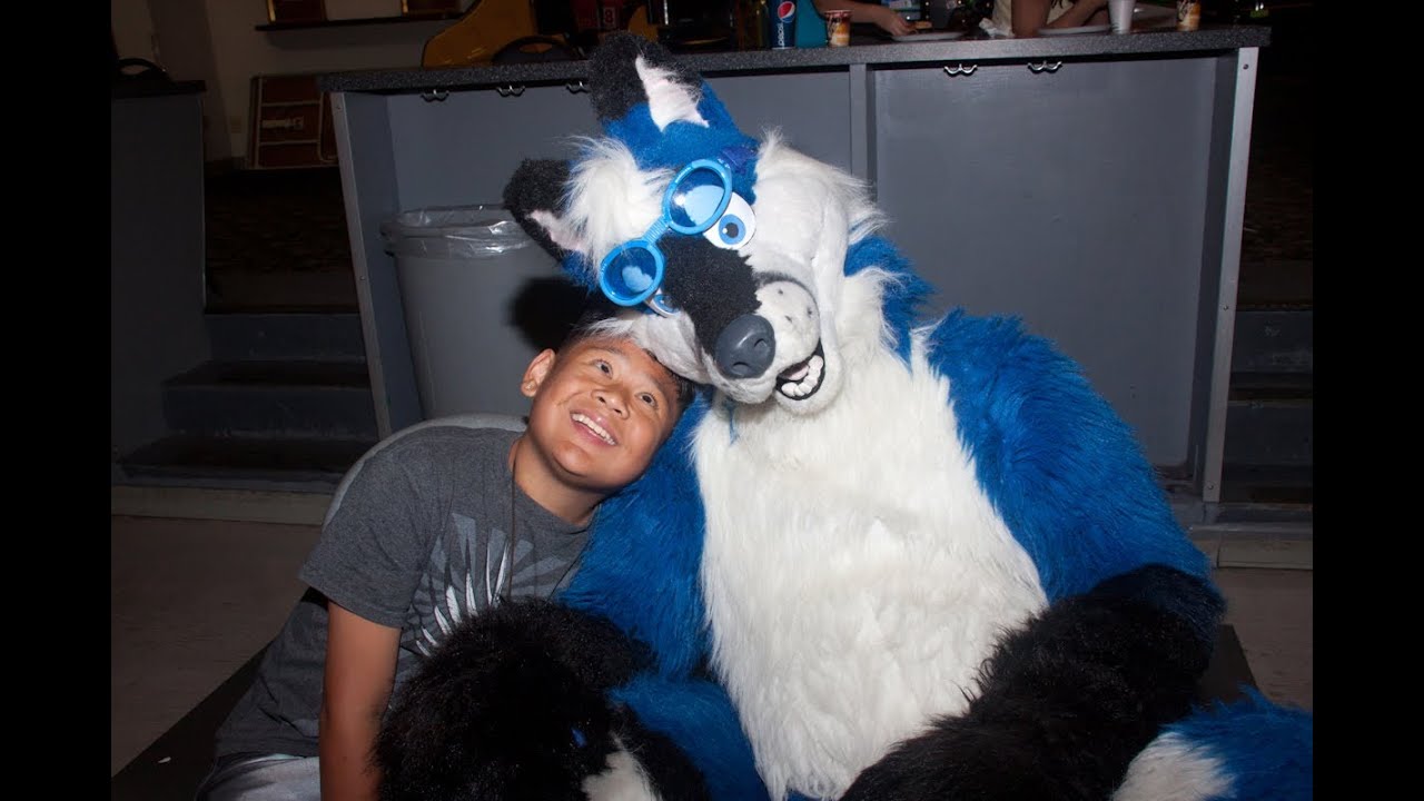 Fursuiting for Foster Kids at Kenmore Lanes