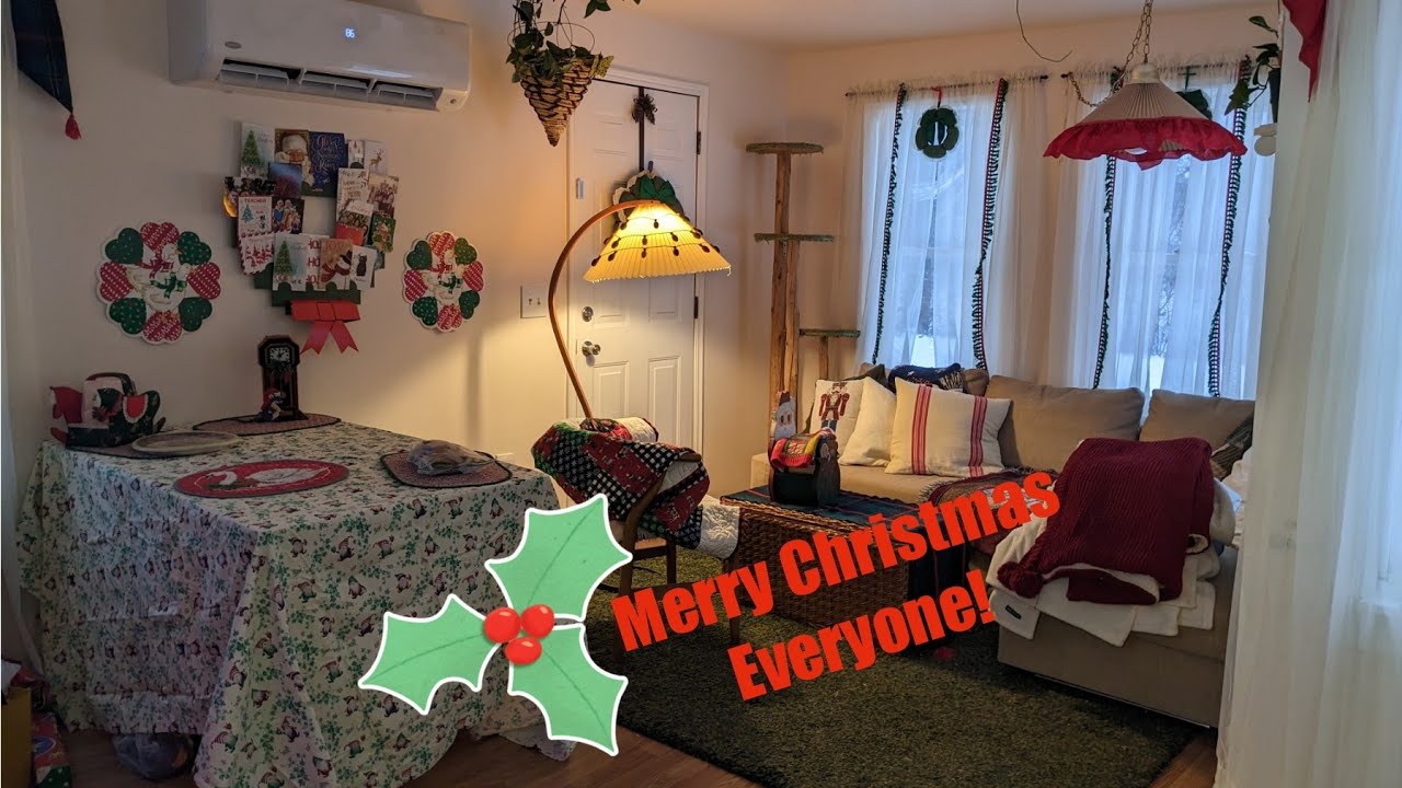 Уютный рождественский тур по дому с камерой мусорного контейнера🎄🎅 + Мои трубы ЗАМОРОЖЕНЫ! 😬