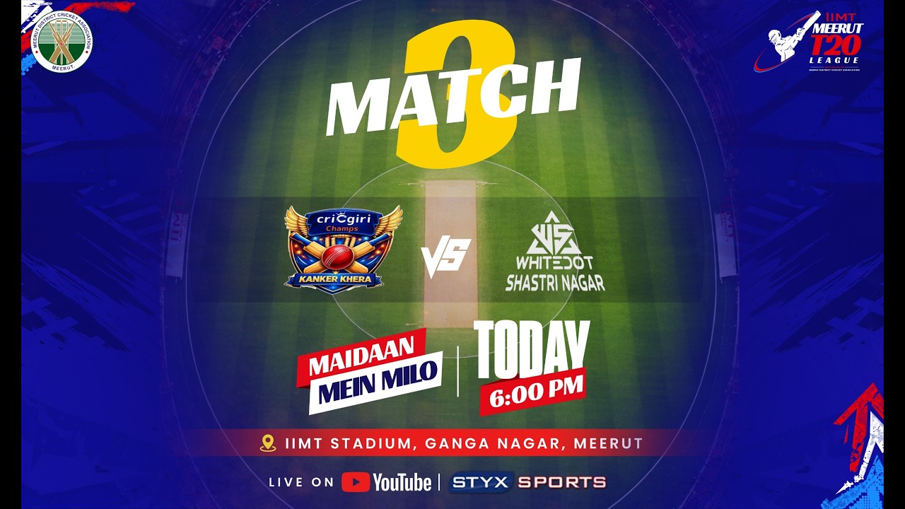 Meerut T20 League Live Stream