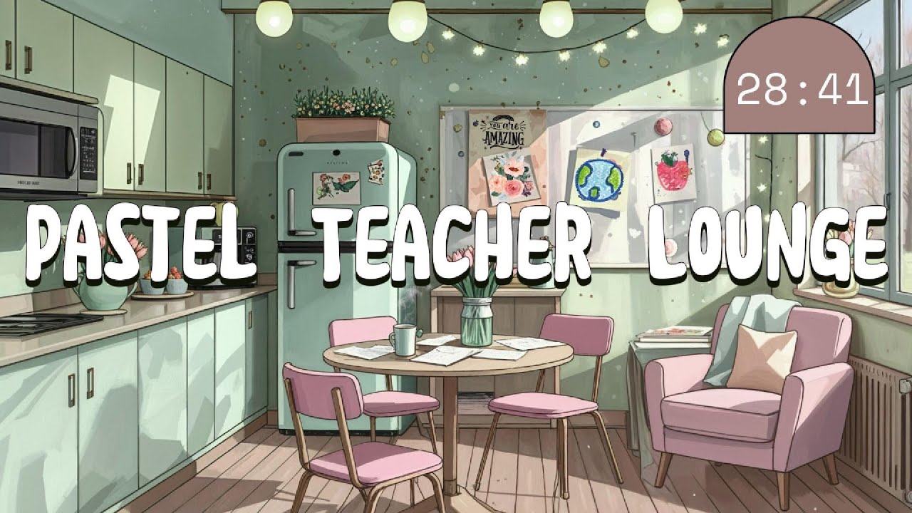 Teacher Classroom Timer | 30 Minutes of Calm Lofi for Grading, Planning & Focus