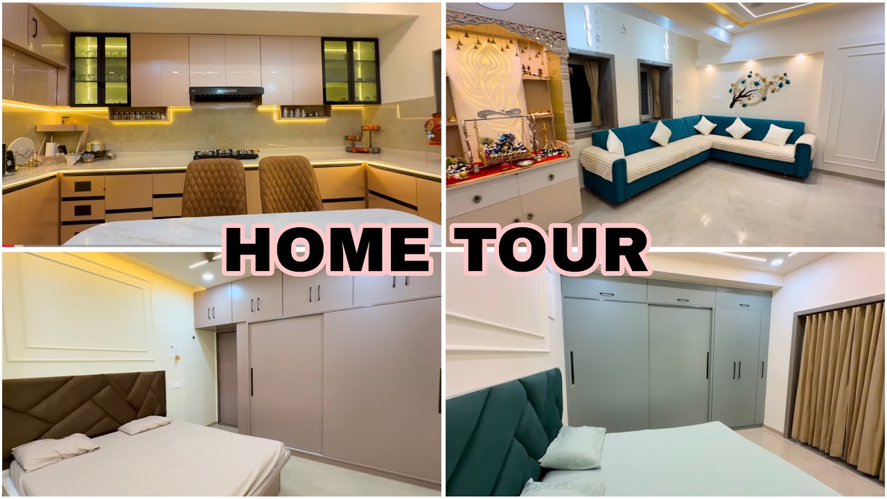 HOME TOUR | Welcome To Our New Home | Tilakpure Family Vlog 