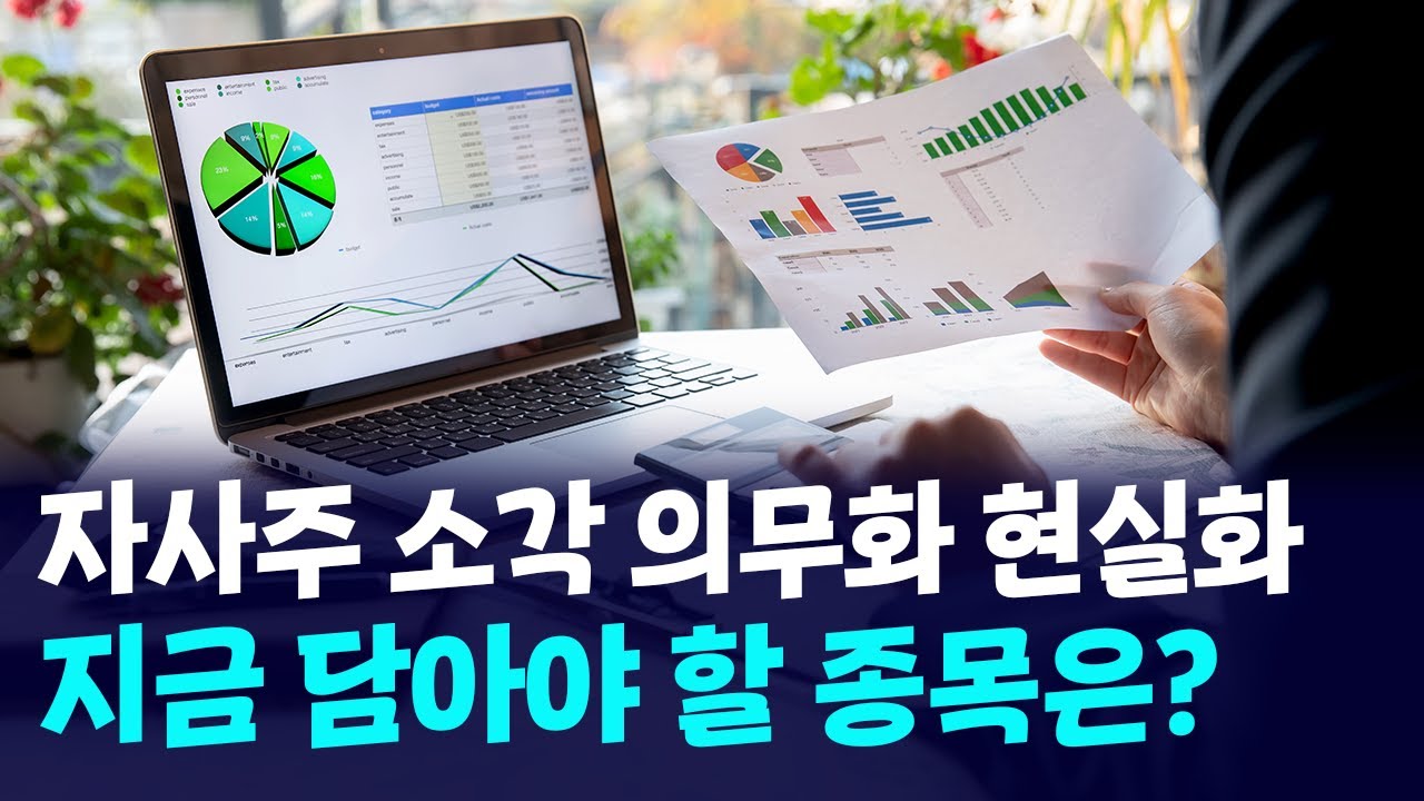 자사주 소각 의무화 현실화...삼성전자 말고 '이 종목'들 담으세요!