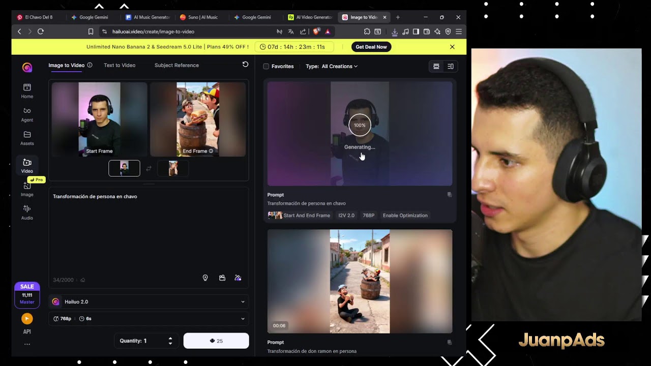 CÓMO HACER ANIMACION DEL CHAVO GRACIOSA CON IA PARA LIVES DE TIKTOK 💻🎥