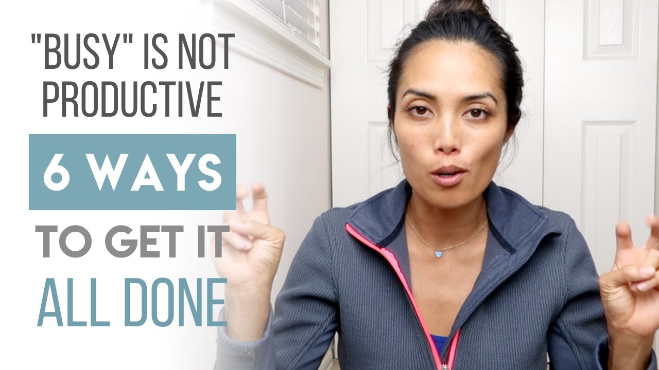 6 Productivity Tips - Get it All Done!