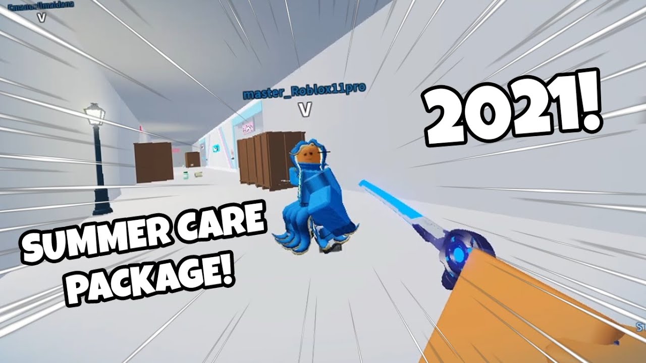 THE SUMMER CARE PACKAGE IS HERE.. (Roblox Arsenal)