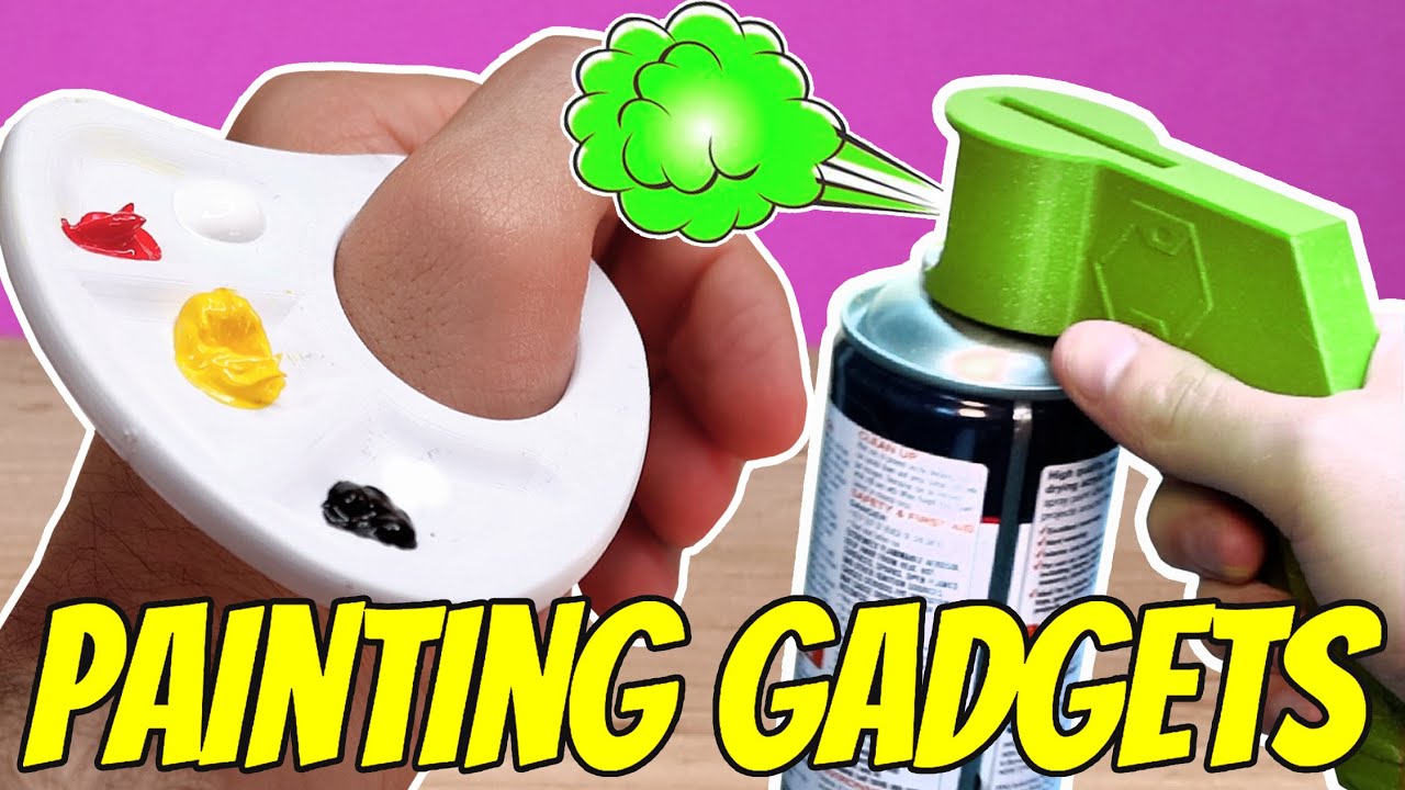 Painting Gadgets and Accessories 3D Printed