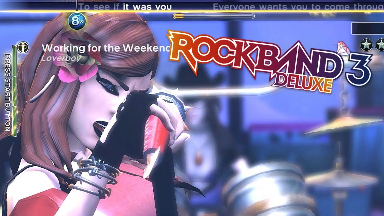 Rock Band 3 Deluxe: 60FPS, No Film Grain, and No Motion Blur (Performance Test on PS3 Hardware)