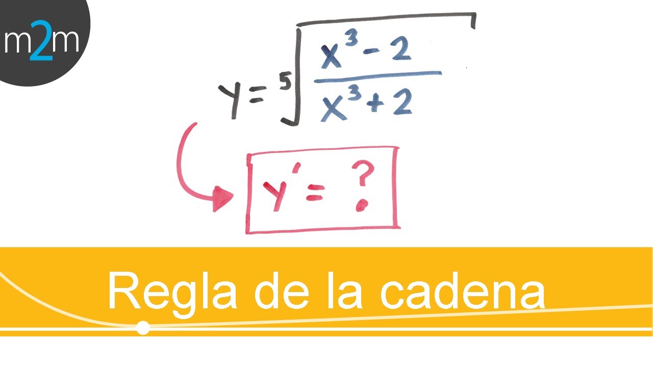 ✅ Derivar con REGLA DE LA CADENA │ ejercicio 2