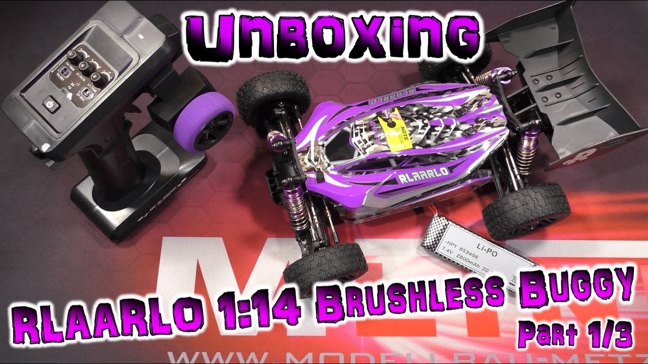 Unboxing Rlaarlo 1:14 Brushless Buggy Part 1/3 | HD+ | Deutsch