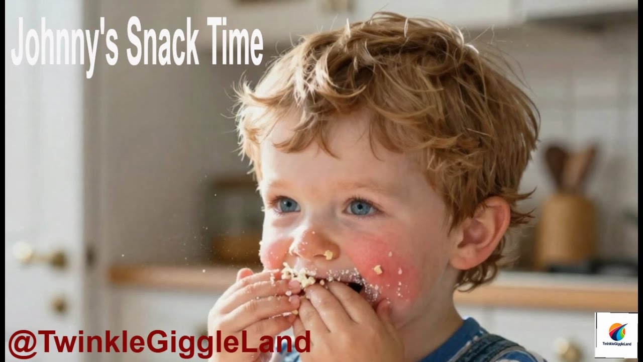 Johnny's Snack Time,  A Fun and Catchy Nursery Rhyme  by TwinkleGiggleLand AI Powered song