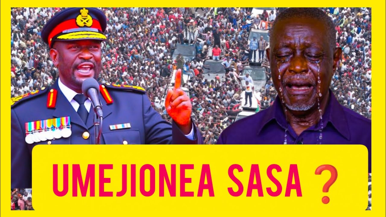 OBURU RECIVED PUBLIC HUMILIATION AS MOMBASA YOUTH CHANTS SIFUNA'S SONG IN MOMBASA .SIFUNA TEARGASSED