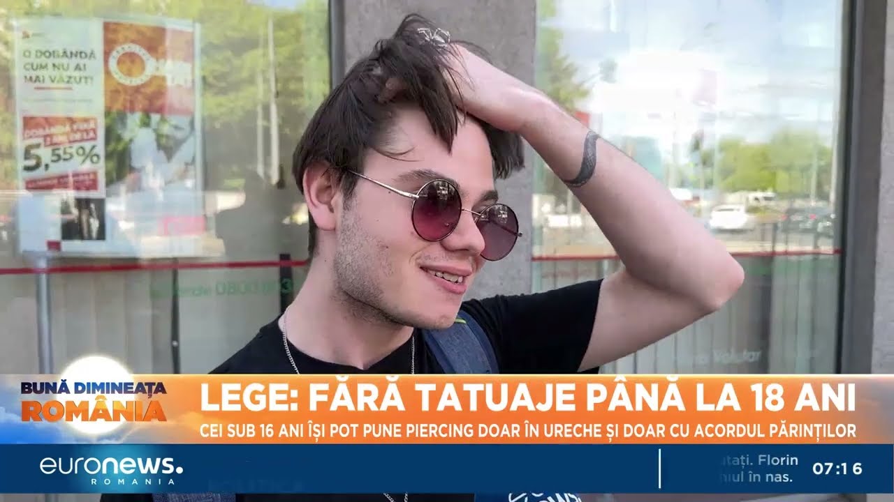 Fără tatuaje până la 18 ani. Noi reguli pentru saloanele de tatuaj piercing și înfrumusețare