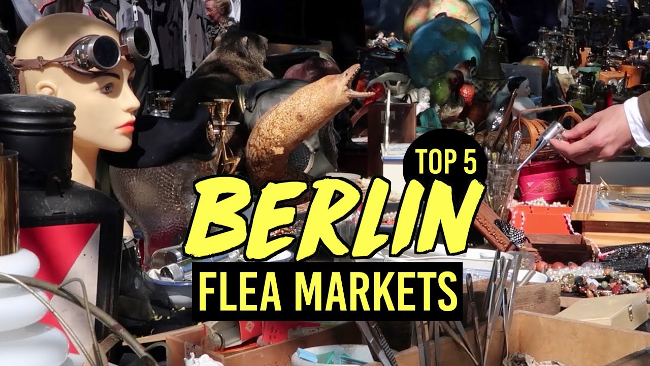 BERLIN🇩🇪 FLEA MARKETS Top 5: 90s Fashion, Kitsch Home Decor, Vintage Furniture I TRAVEL FROM HOME