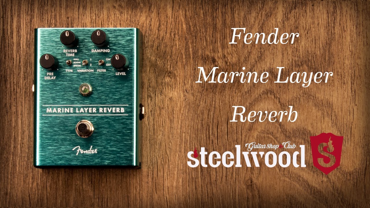 Reverbs clásicos, modernizados | Fender Marine Layer Reverb